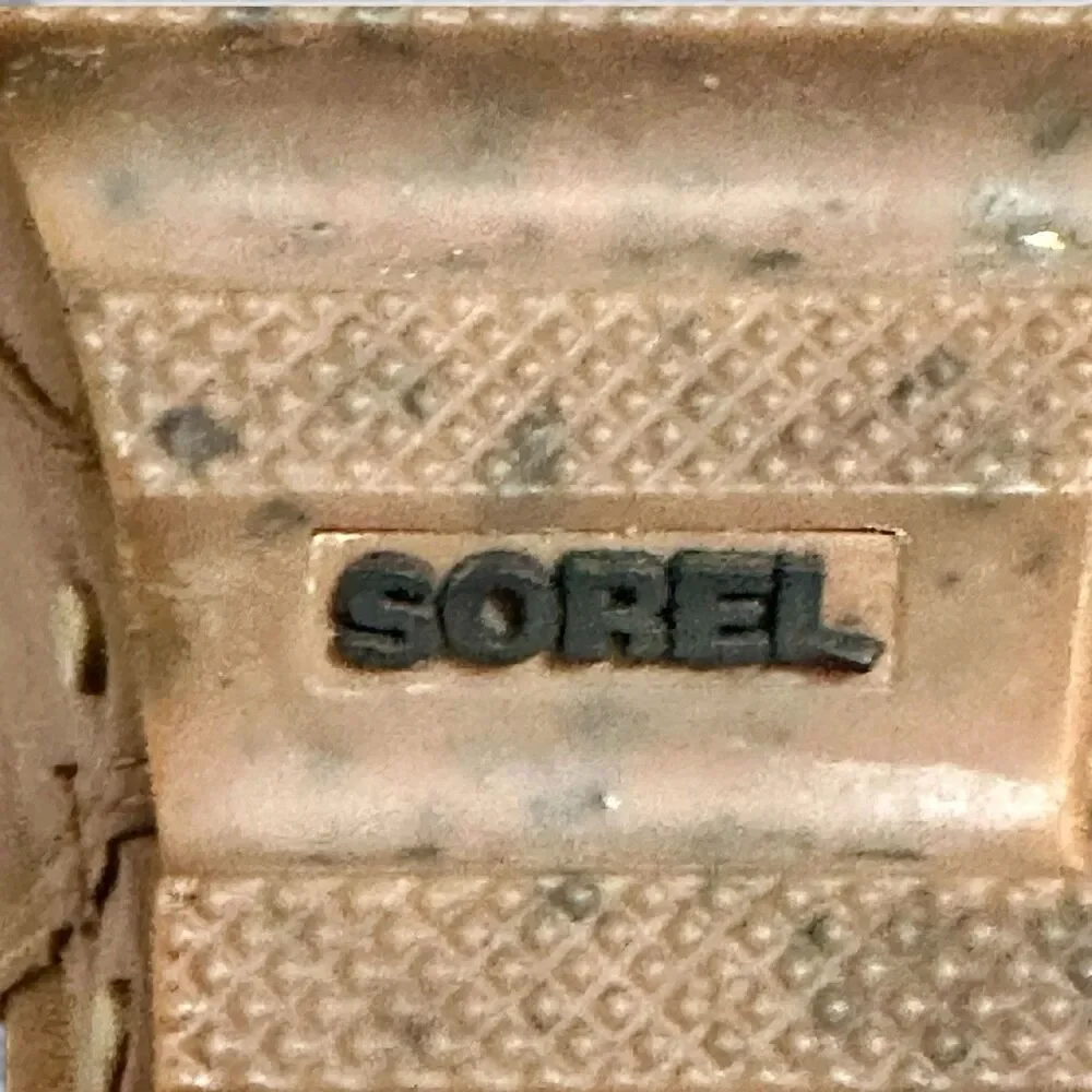 Sorel Joan Arctic Wedge Chelsea Boots Women’s 9.5 Brown Leather NL2334-286